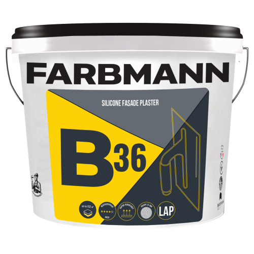 Декоративна штукатурка FARBMANN B36 Silicone Textured Plaster
