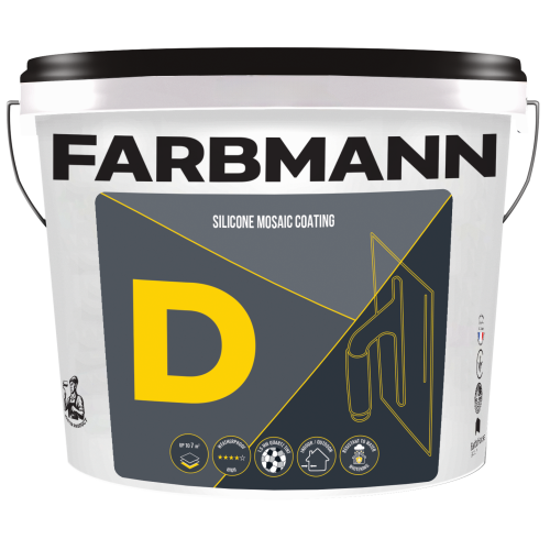 Мозаїчне покриття FARBMANN D Silicone Mosaic Coating
